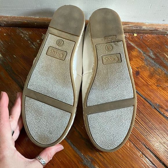 Sam Edelman 🐾 White Tropical Graphic Leni Slip-On Espadrille Shoes, Sz 8 - Picture 5 of 7